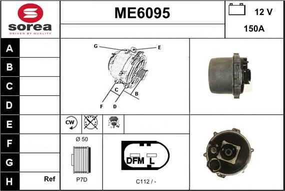 Sera ME6095 - Ģenerators autospares.lv