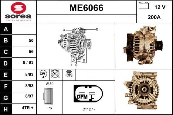 Sera ME6066 - Генератор www.autospares.lv