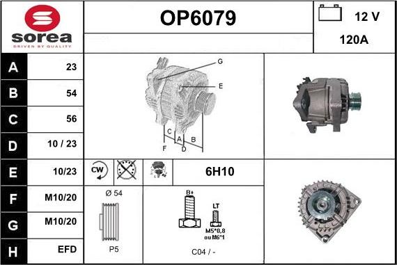 Sera OP6079 - Ģenerators autospares.lv