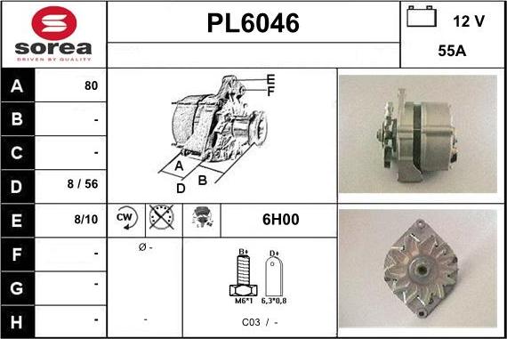 Sera PL6046 - Ģenerators autospares.lv