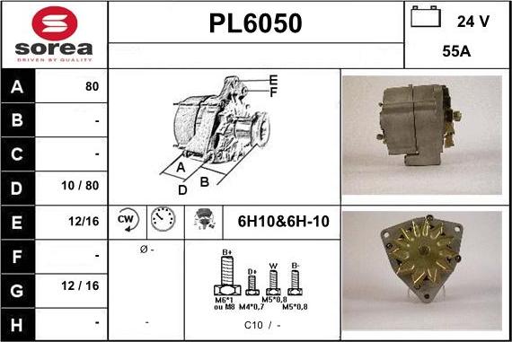 Sera PL6050 - Ģenerators autospares.lv