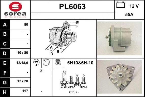 Sera PL6063 - Ģenerators autospares.lv