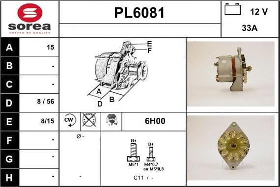 Sera PL6081 - Ģenerators autospares.lv