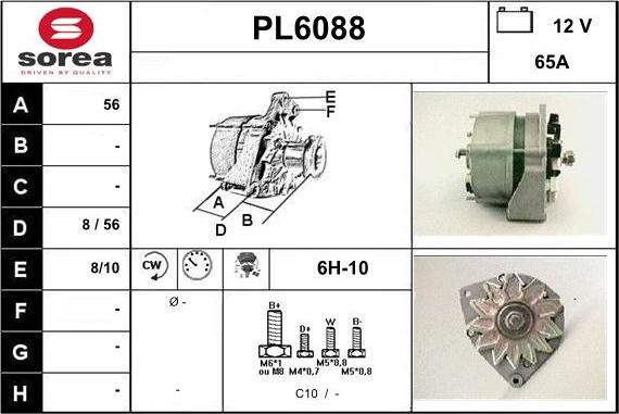 Sera PL6088 - Ģenerators autospares.lv