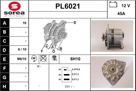 Sera PL6021 - Ģenerators autospares.lv