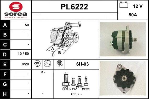 Sera PL6222 - Ģenerators autospares.lv