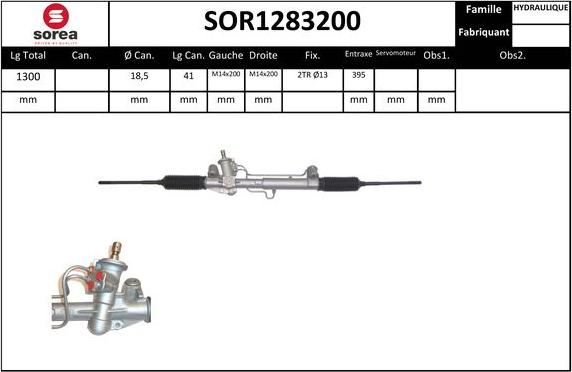 Sera SOR1283200 - Stūres mehānisms autospares.lv