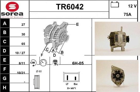 Sera TR6042 - Ģenerators autospares.lv