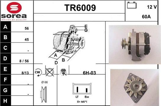 Sera TR6009 - Ģenerators autospares.lv