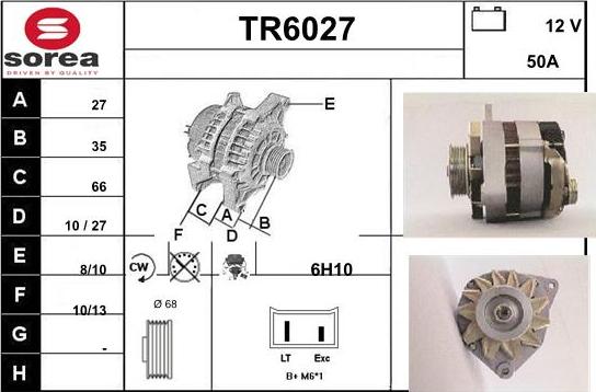 Sera TR6027 - Ģenerators www.autospares.lv