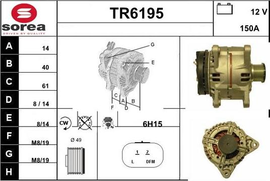 Sera TR6195 - Ģenerators autospares.lv