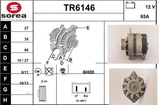 Sera TR6146 - Ģenerators autospares.lv