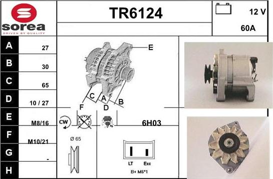 Sera TR6124 - Ģenerators autospares.lv