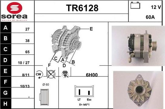 Sera TR6128 - Ģenerators autospares.lv