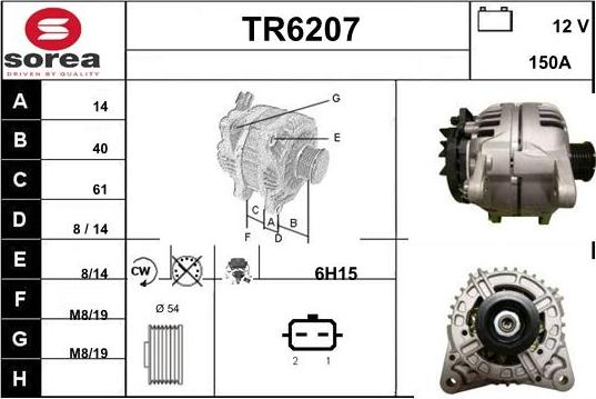 Sera TR6207 - Ģenerators autospares.lv