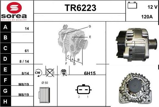 Sera TR6223 - Ģenerators autospares.lv