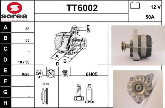 Sera TT6002 - Ģenerators www.autospares.lv