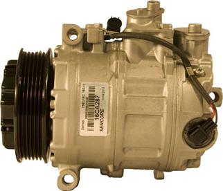 Sercore 16CA287 - Compressor, air conditioning www.autospares.lv