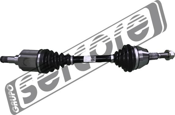 Sercore 221589 - Приводной вал www.autospares.lv