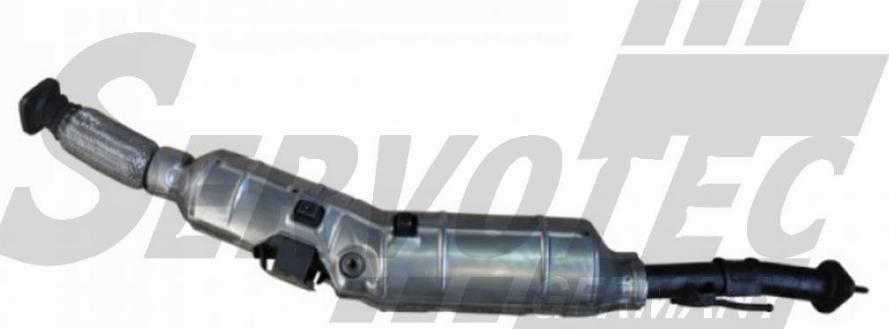 SERVOTEC STPF0501 - Сажевый / частичный фильтр, система выхлопа ОГ www.autospares.lv