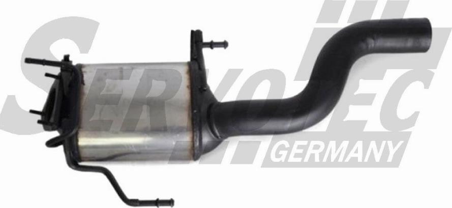 SERVOTEC STPF0045 - Nosēdumu / Daļiņu filtrs, Izplūdes gāzu sistēma www.autospares.lv