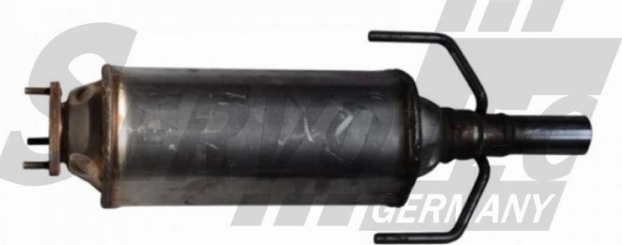 SERVOTEC STPF0189 - Nosēdumu / Daļiņu filtrs, Izplūdes gāzu sistēma www.autospares.lv