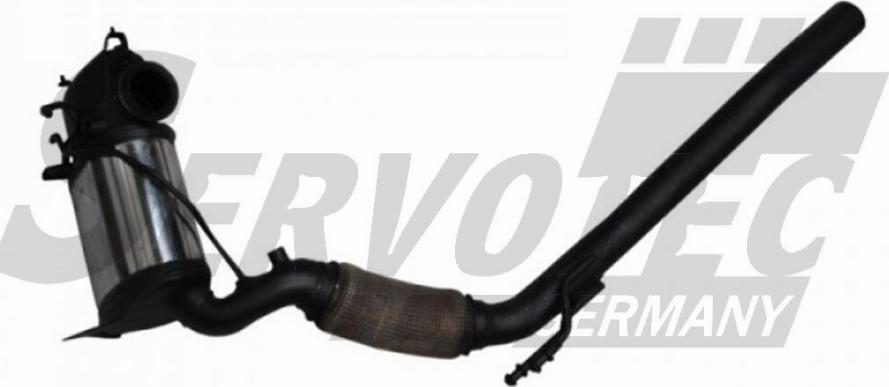 SERVOTEC STPF0255 - Сажевый / частичный фильтр, система выхлопа ОГ www.autospares.lv