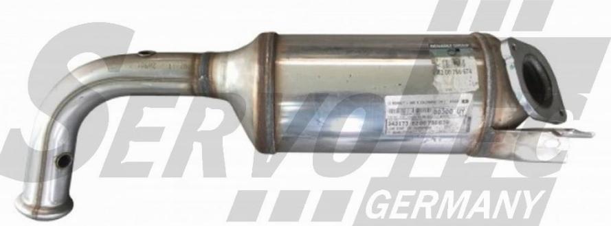 SERVOTEC STPF0795 - Nosēdumu / Daļiņu filtrs, Izplūdes gāzu sistēma www.autospares.lv