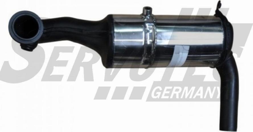 SERVOTEC STPF0747 - Сажевый / частичный фильтр, система выхлопа ОГ www.autospares.lv