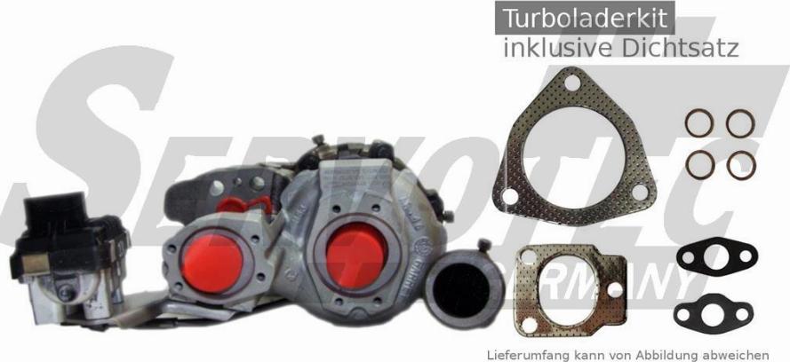 SERVOTEC STTC0494XKIT - Kompresors, Turbopūte www.autospares.lv