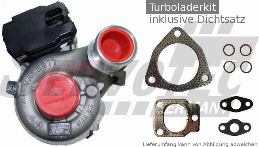 SERVOTEC STTC0444XKIT - Турбина, компрессор www.autospares.lv