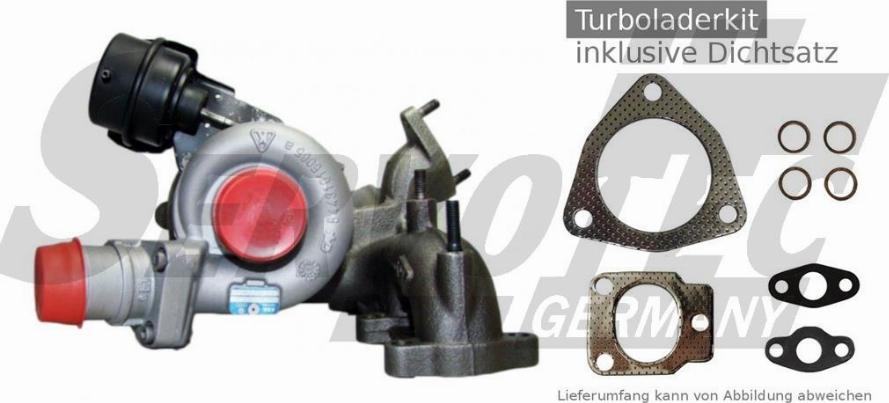 SERVOTEC STTC0454XKIT - Турбина, компрессор www.autospares.lv