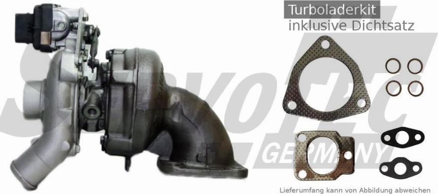 SERVOTEC STTC0412XKIT - Kompresors, Turbopūte autospares.lv