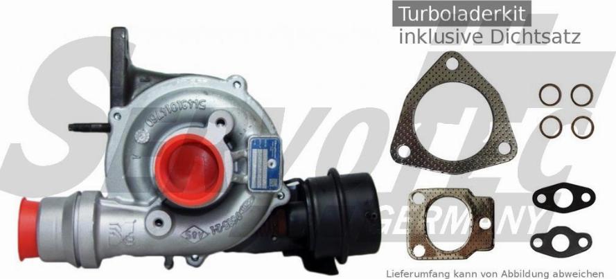 SERVOTEC STTC0437XKIT - Турбина, компрессор www.autospares.lv