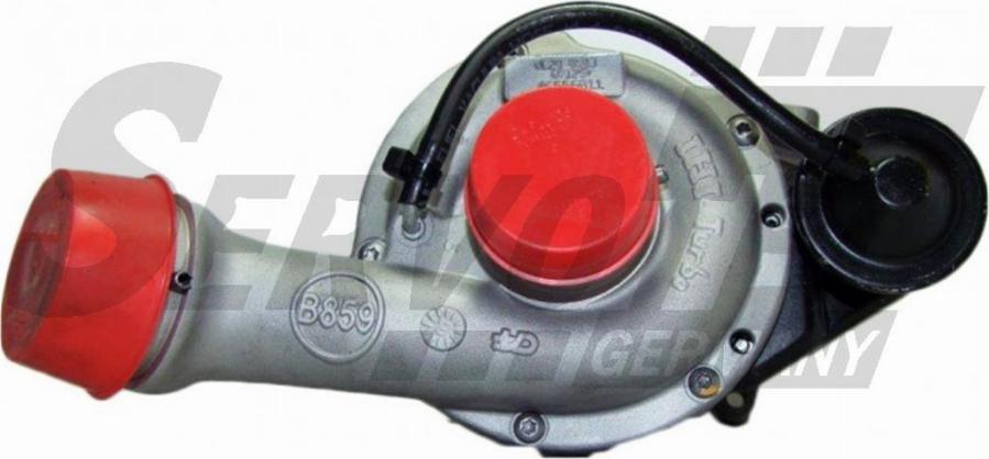 SERVOTEC STTC0474 - Турбина, компрессор www.autospares.lv