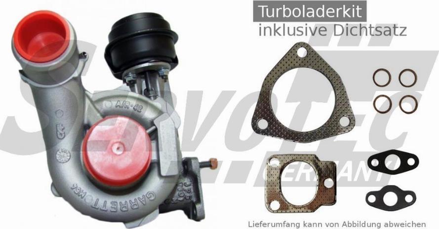 SERVOTEC STTC0477XKIT - Kompresors, Turbopūte www.autospares.lv