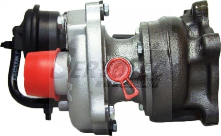 SERVOTEC STTC0552 - Турбина, компрессор www.autospares.lv