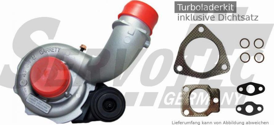 SERVOTEC STTC0510XKIT - Kompresors, Turbopūte autospares.lv