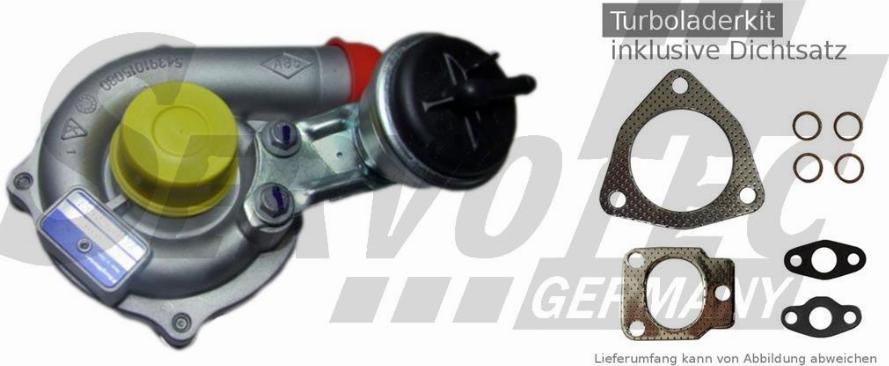 SERVOTEC STTC0098XKIT - Kompresors, Turbopūte autospares.lv