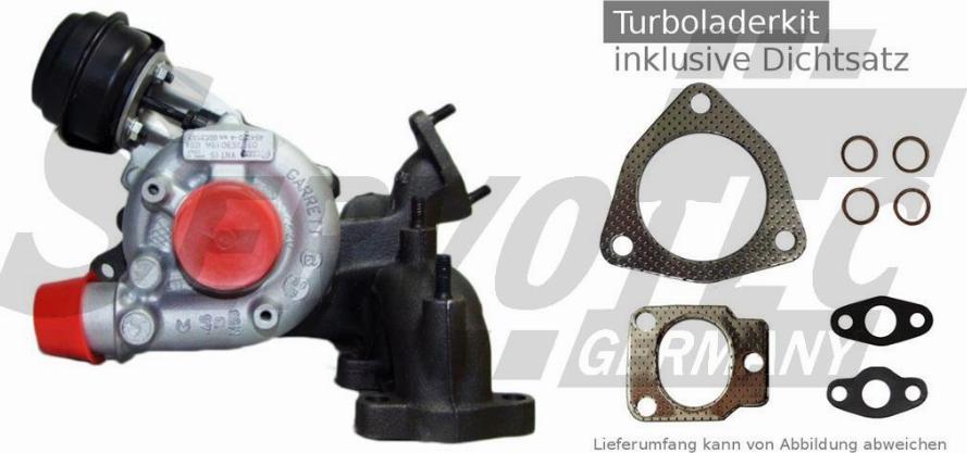 SERVOTEC STTC0015XKIT - Турбина, компрессор www.autospares.lv