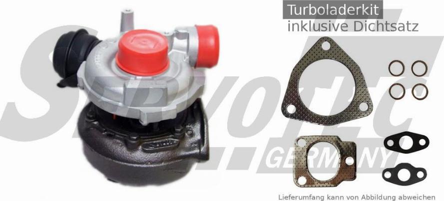 SERVOTEC STTC0011XKIT - Турбина, компрессор www.autospares.lv