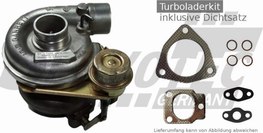 SERVOTEC STTC0017XKIT - Турбина, компрессор www.autospares.lv