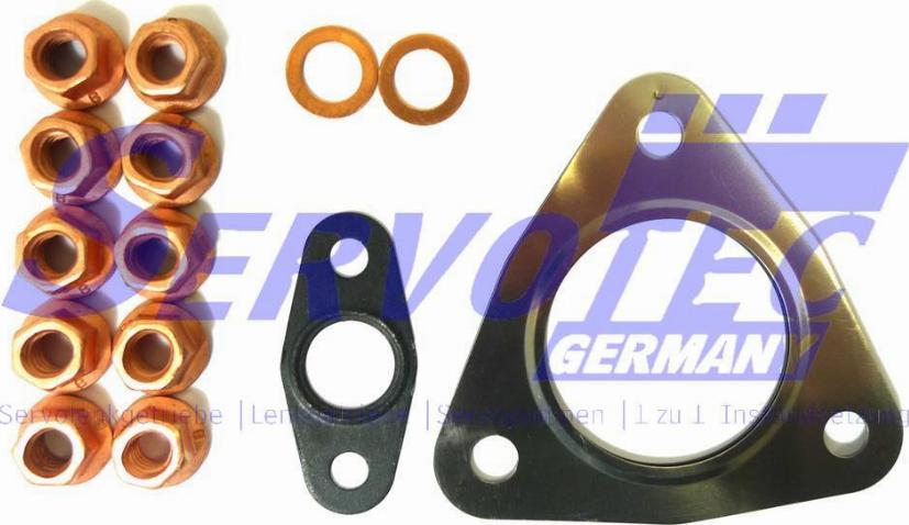 SERVOTEC STTC0033XKIT - Турбина, компрессор www.autospares.lv