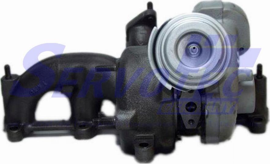 SERVOTEC STTC0077 - Турбина, компрессор www.autospares.lv