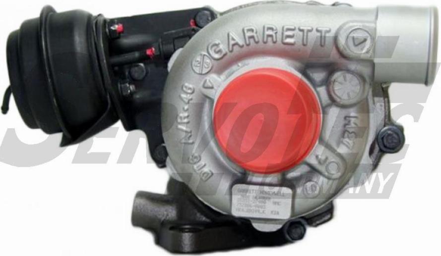 SERVOTEC STTC0193 - Турбина, компрессор www.autospares.lv