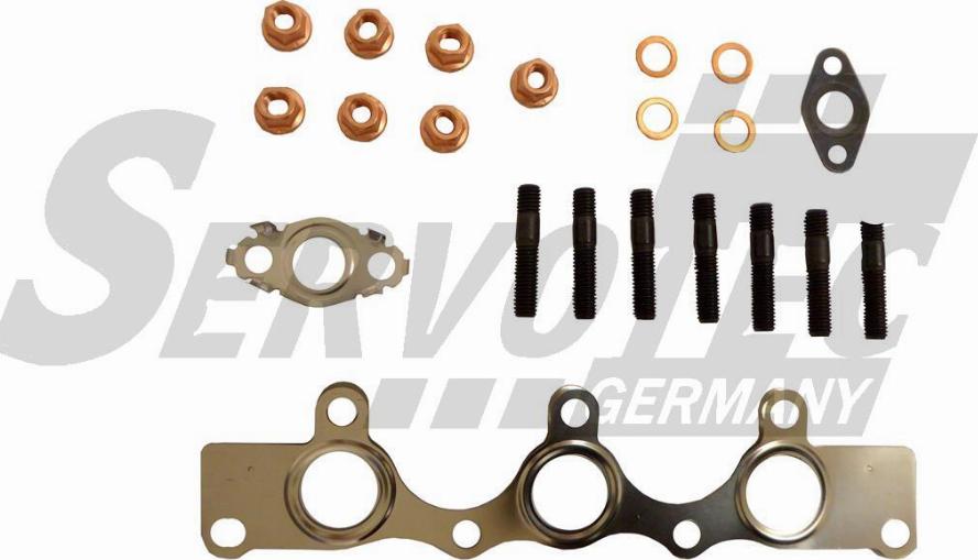 SERVOTEC STTC0184XKIT - Kompresors, Turbopūte autospares.lv