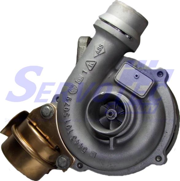 SERVOTEC STTC0169 - Турбина, компрессор www.autospares.lv