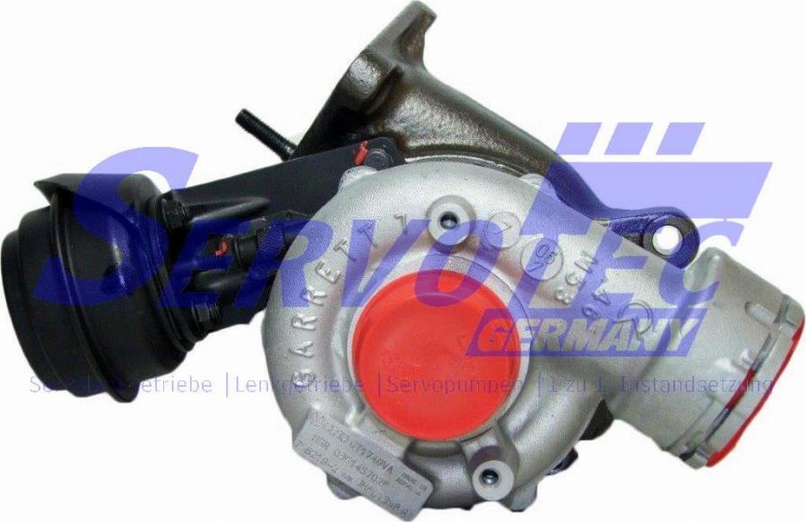 SERVOTEC STTC0134 - Турбина, компрессор www.autospares.lv