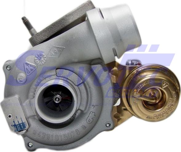 SERVOTEC STTC0177XKIT - Kompresors, Turbopūte autospares.lv