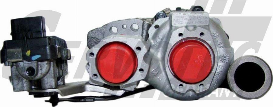 SERVOTEC STTC0391 - Турбина, компрессор www.autospares.lv